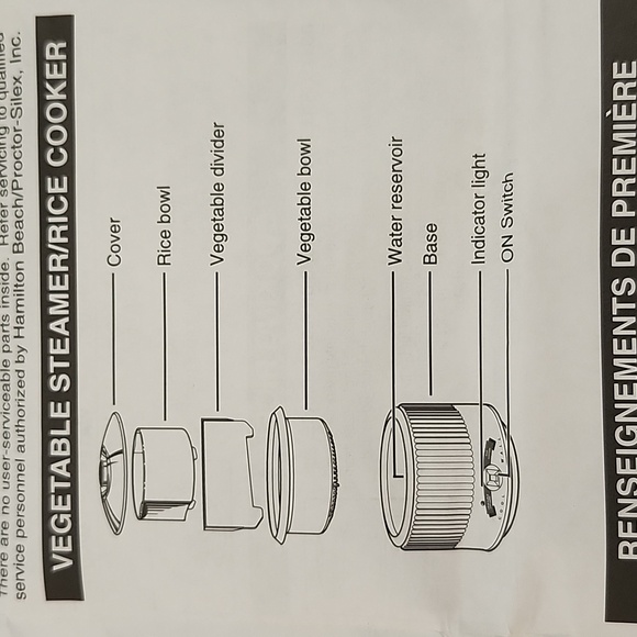 Vintage Proctor Silex Vegetable Steamer/Rice Cooker with Boeing Logo Top - Picture 15 of 17